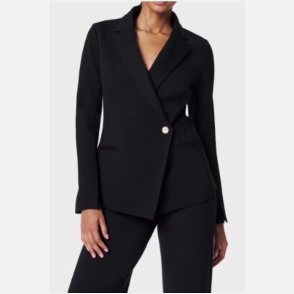 SPANX The Perfect Asymmetrical Ponte Blazer Jacket - 20773R size Medium NWT